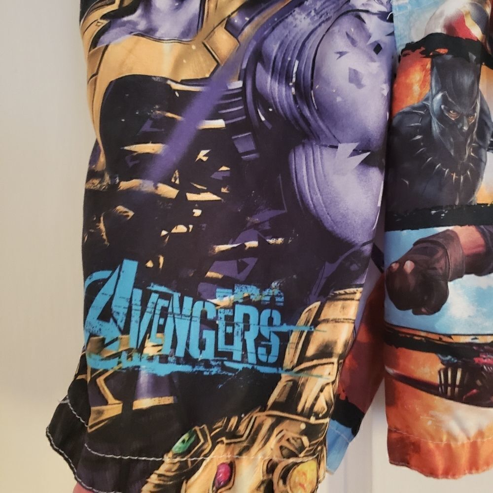 Marvel Avengers Infinity War Boys Swim Trunks - Picture 3 of 10